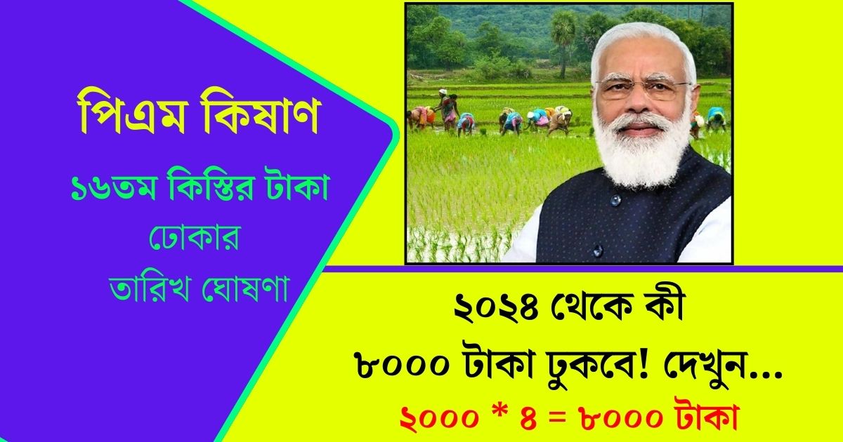 PM Kisan 16th Installment